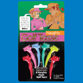 (image for) Golf Tease - Naughty Golf Tees - Click Image to Close